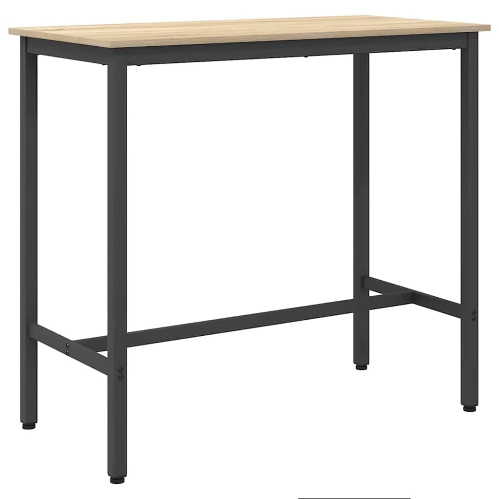 miza Sonoma hrast 100 x 50 x 90,5 cm Inženirski les in jeklo - slika 7