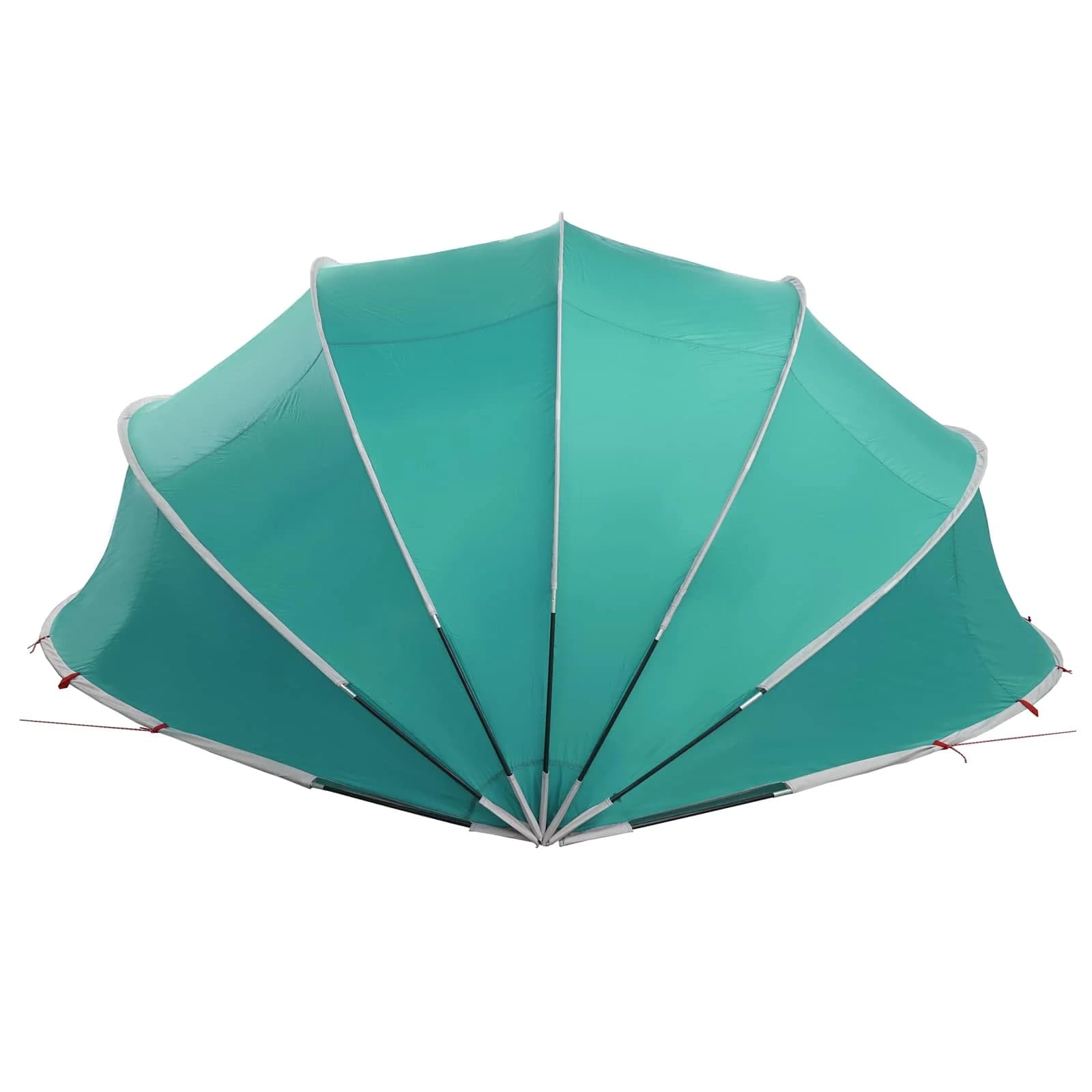 Paviljon za bazen 430 x 430 x 210 cm Morsko zelena - slika 9