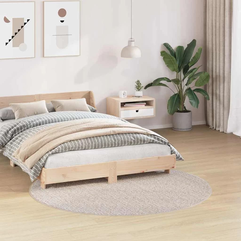 Antiskluzna Shaggy Preproga krema 160 x 160 cm PP - slika 3