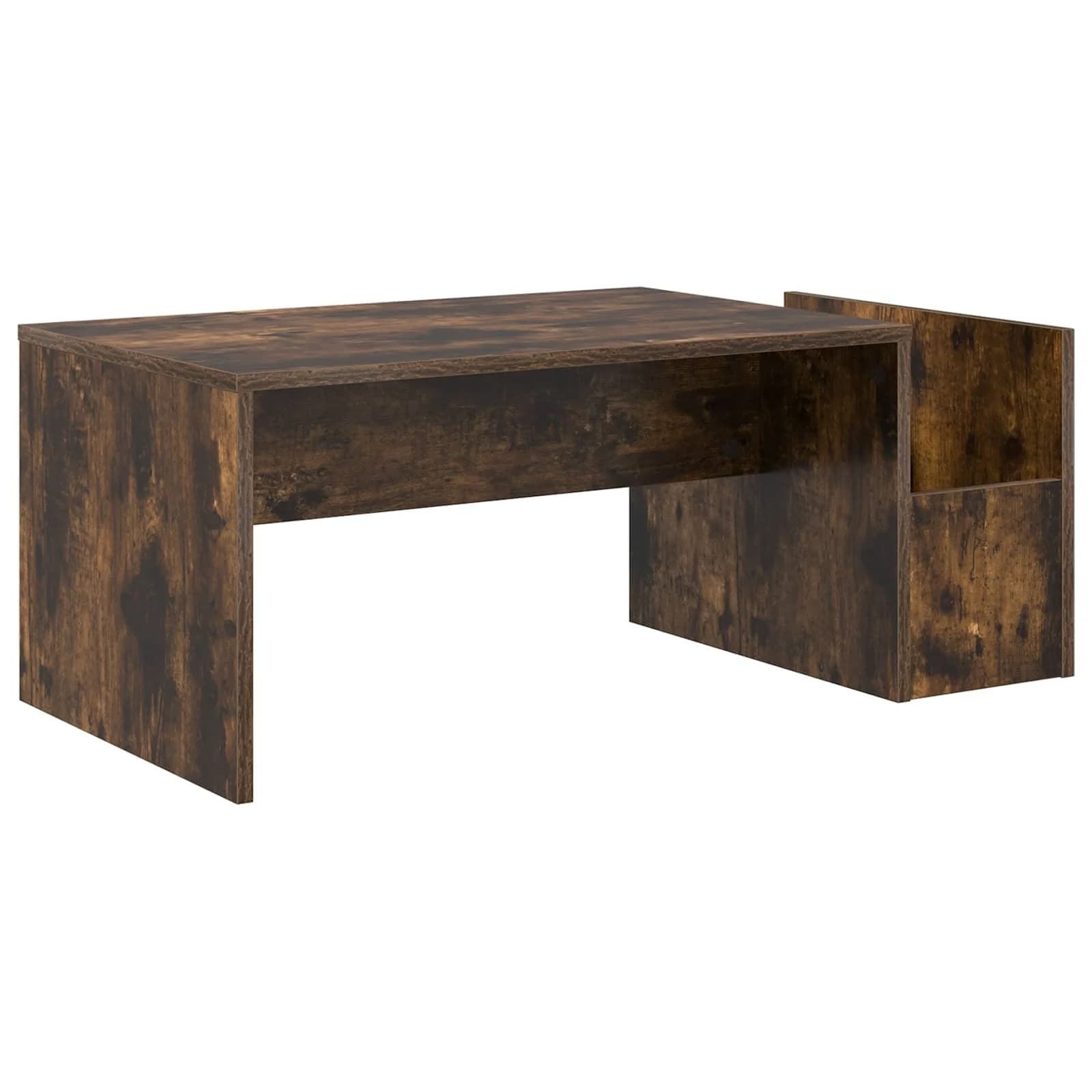 Klubska miza Dimljeni oreh 90 x 45 x 35 cm Inženirski les - slika 7