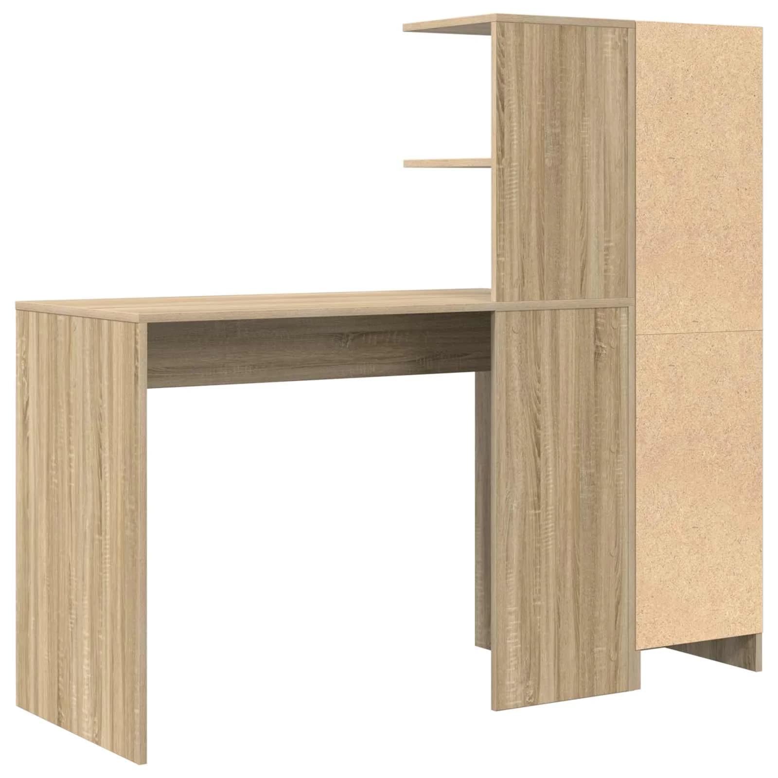 Miza Sonoma hrast 133,5 x 50 x 124 cm 2 kos - slika 9