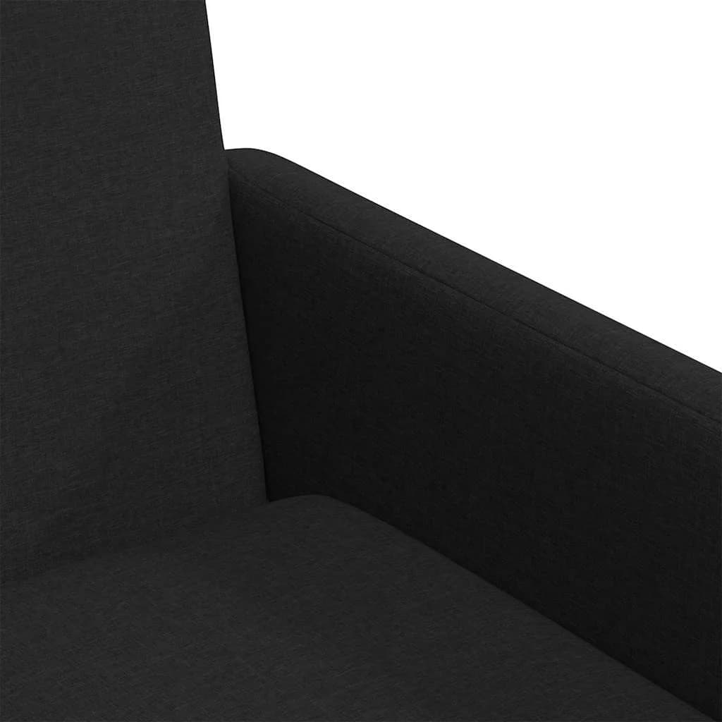Jedilni stoli 2 kos blago Črna 57 x 67 x 95 cm - slika 7
