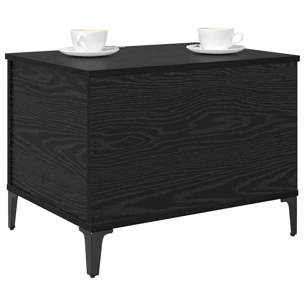 Klubska miza Črna Orehovina 60 x 44,5 x 45 cm Inženirski les - slika 3