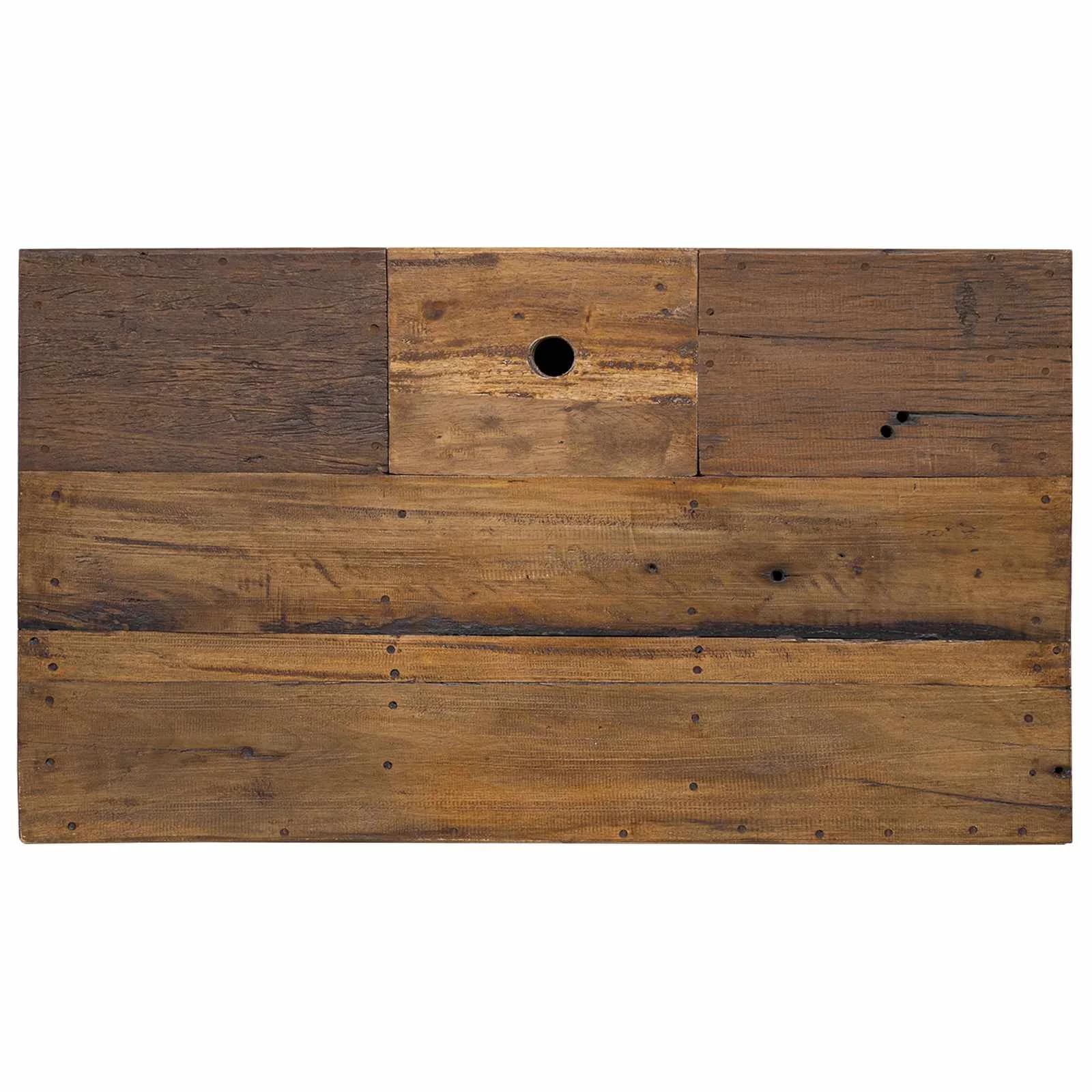Klubska miza Naravna 90 x 50 x 35 cm les - slika 7