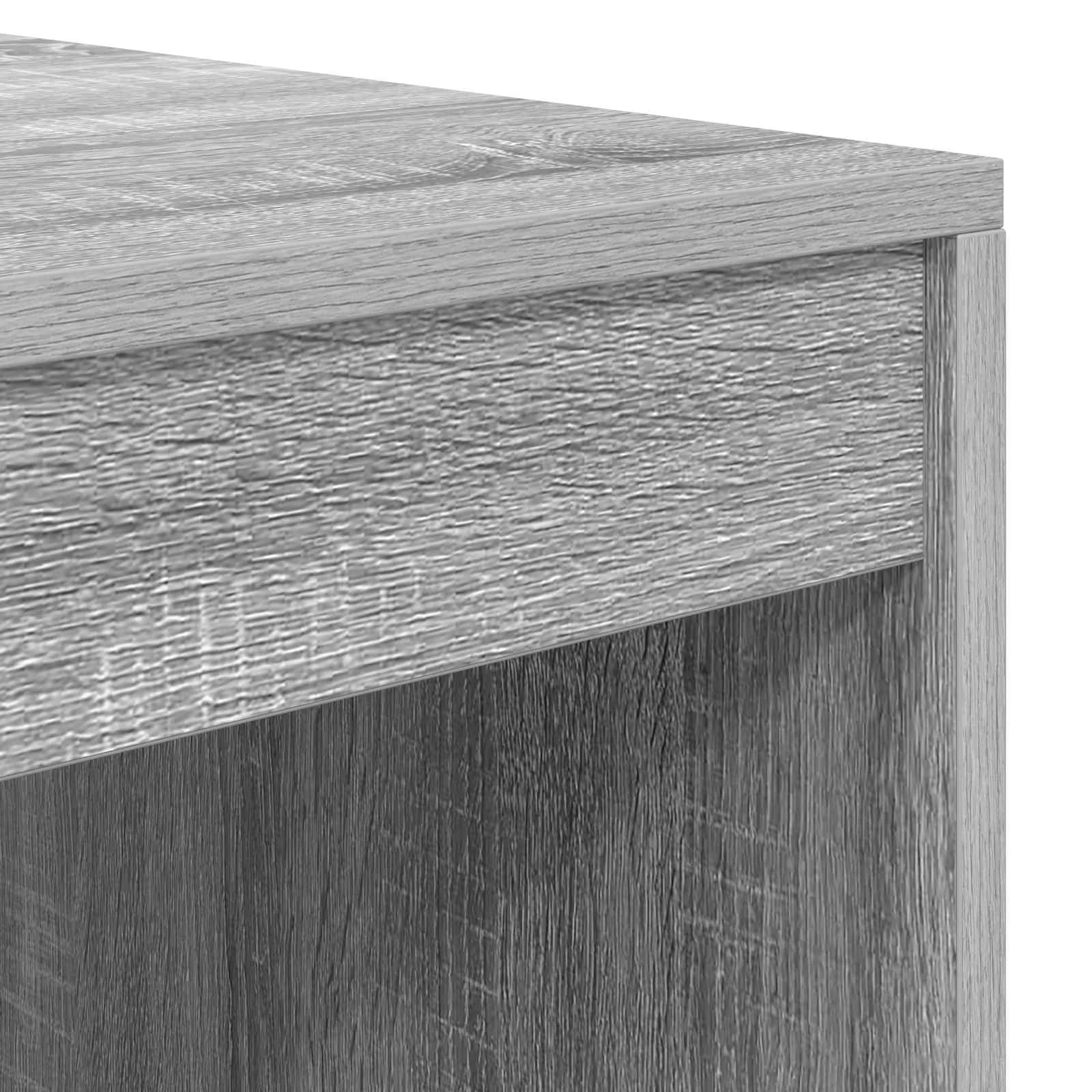 Miza Siva Sonoma 135,5 x 50 x 127 cm 2 kos - slika 12