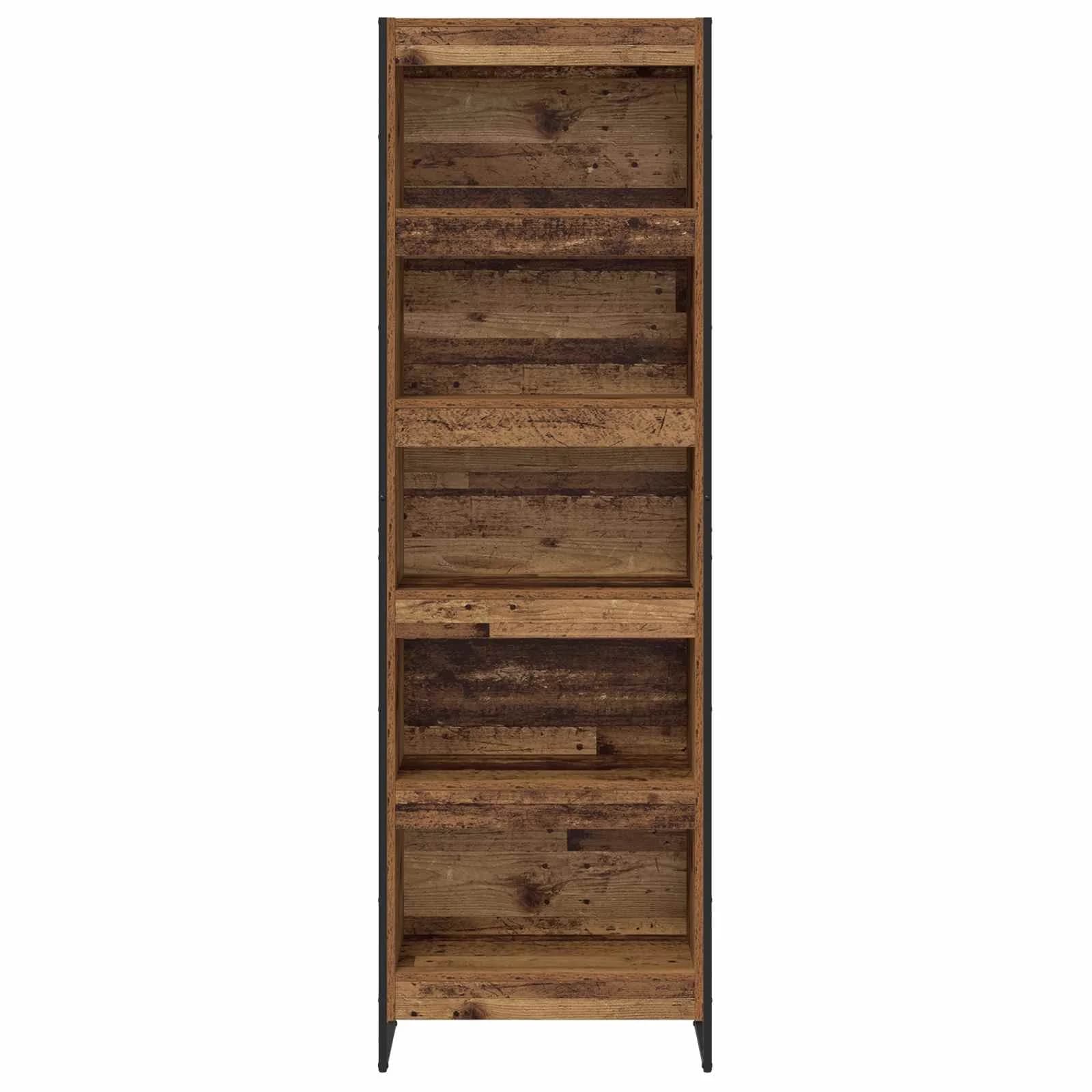 Knjigovni omar 60 x 30 x 189,5 cm Inženirski les Star les - slika 5