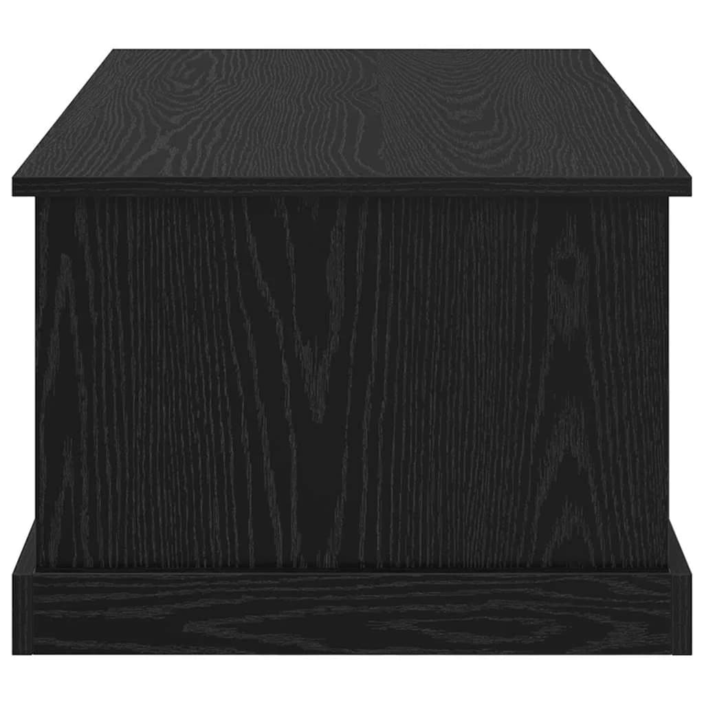 Klubska miza Črna Orehovina 90 x 50 x 35 cm Inženirski les - slika 7