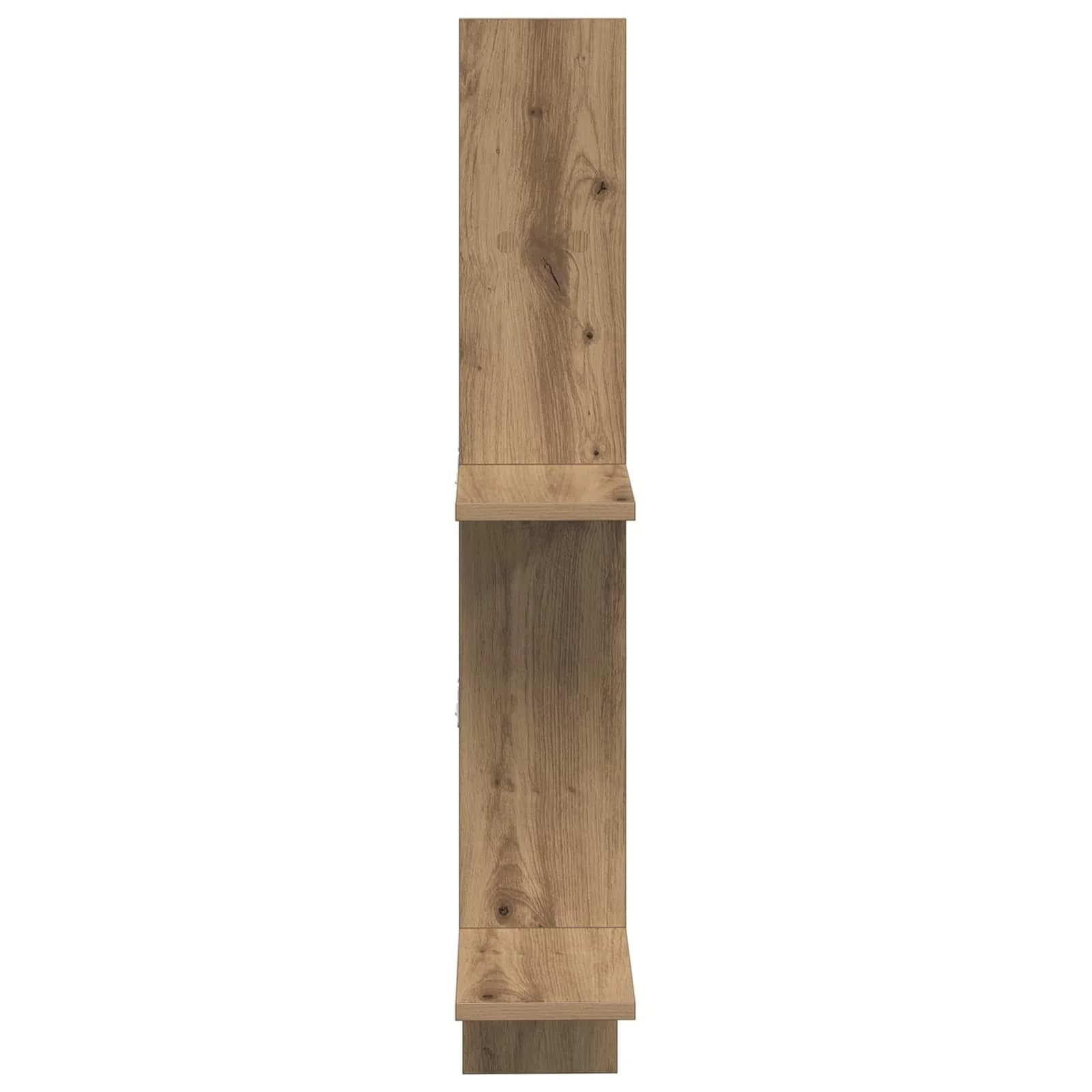 Stenska polica Artisan hrast 61 x 15 x 102 cm Inženirski les - slika 5