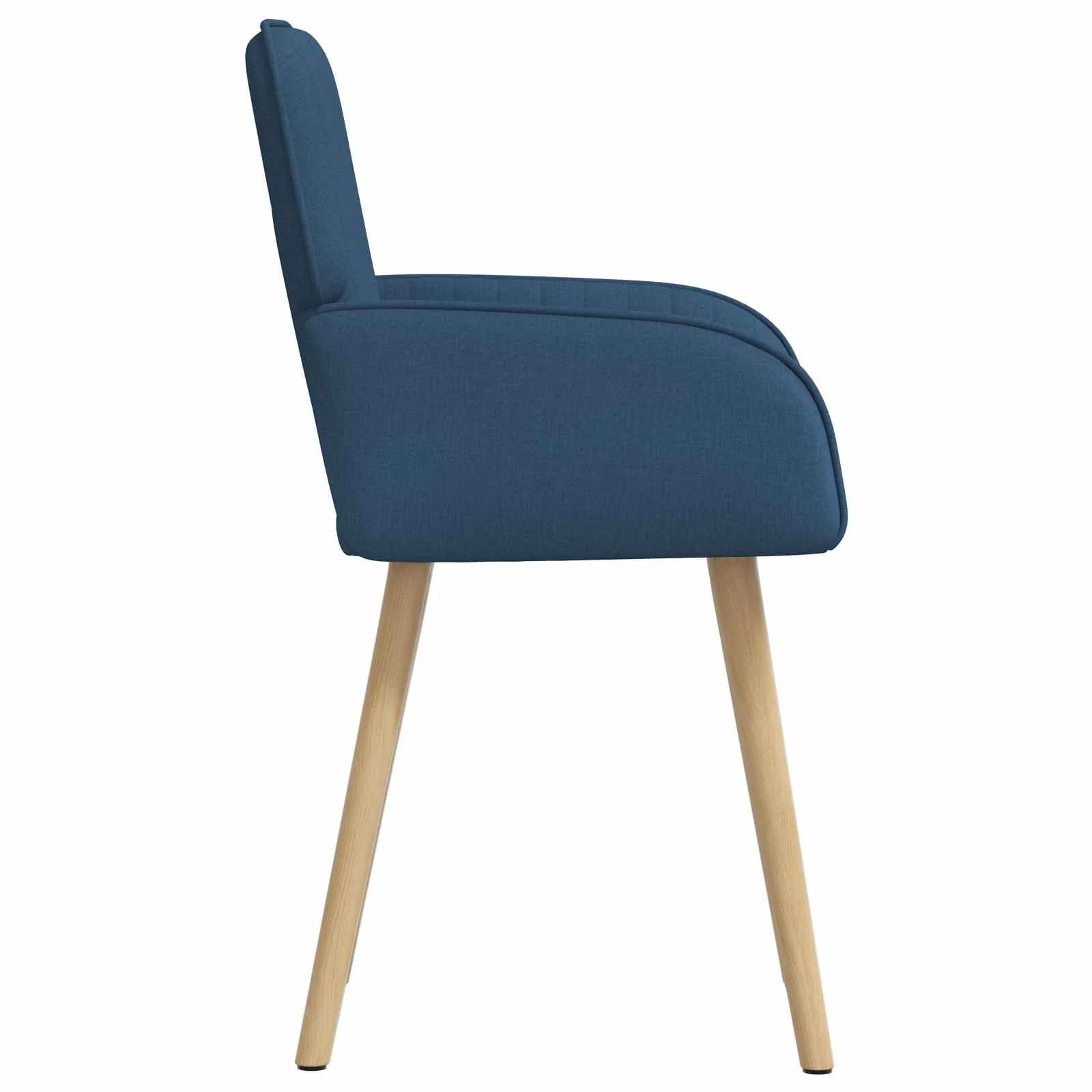 Jedilni stoli 4 kos Blago Modra 56,5 x 50 x 87,5 cm - slika 4