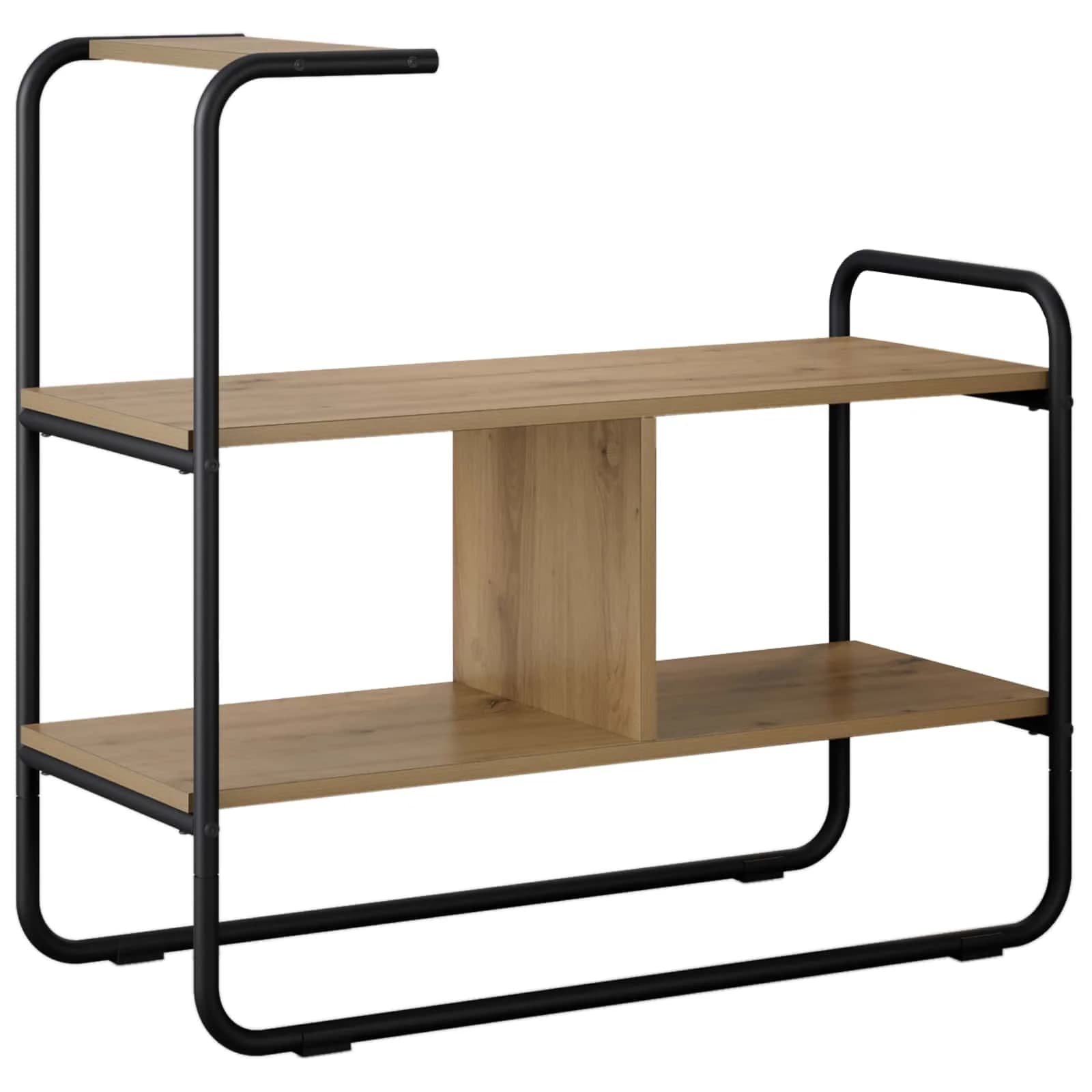 Konzolna miza Artisan hrast 80 x 35 x 75 cm Inženirski les - slika 2