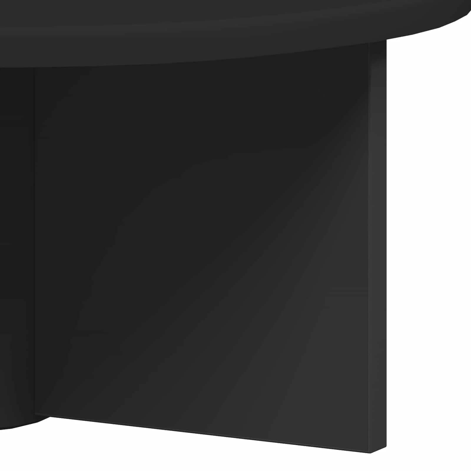 Stenska polica Montaža za steno Črna 38 x 19 x 19 cm - slika 9