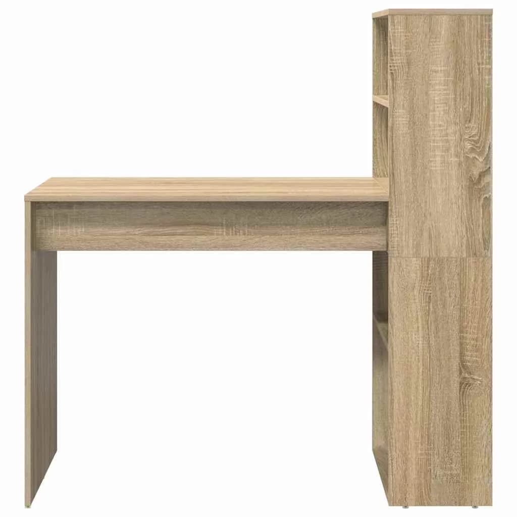 Miza Sonoma hrast Inženirski les 113 x 54 x 120 cm - slika 5