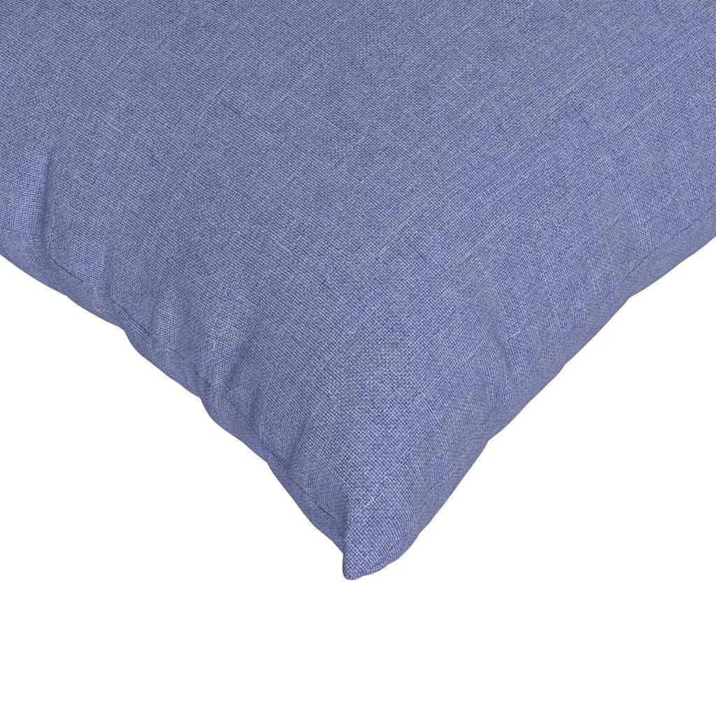 Blazine za kavč 2 kos blago Jeans modra 45 x 45 cm - slika 7