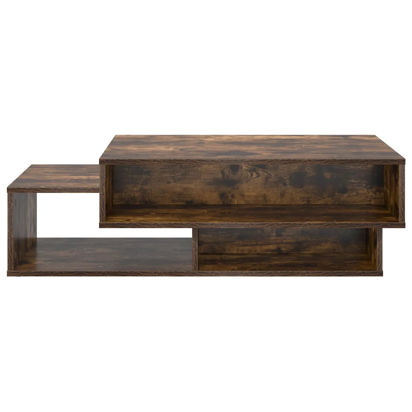 Klubska miza Dimljeni oreh 105 x 50 x 32,5 cm Inženirski les - slika 5