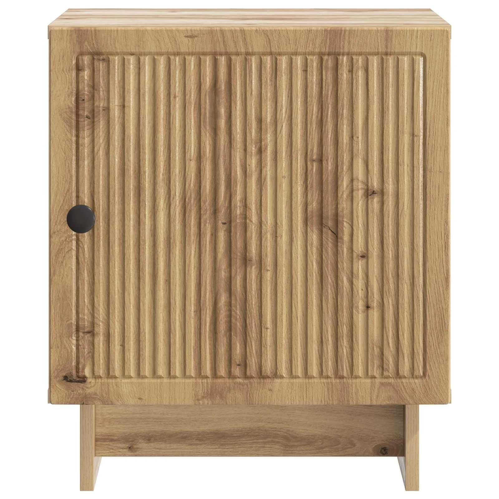 Nočna omarica Artisan hrast 43 x 34,5 x 50 cm Inženirski les - slika 5