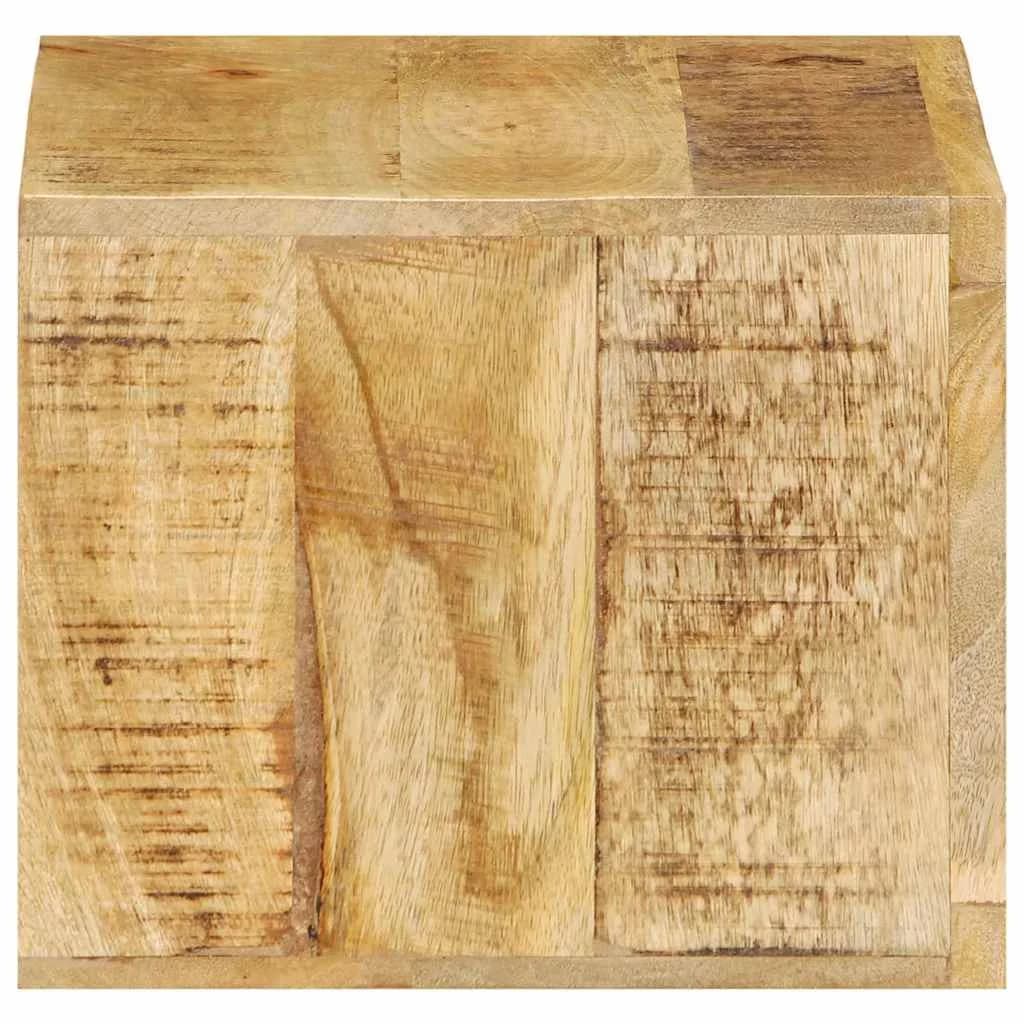 Nočna omarica Rjava 40 x 30 x 25 cm Masiven les manga - slika 5