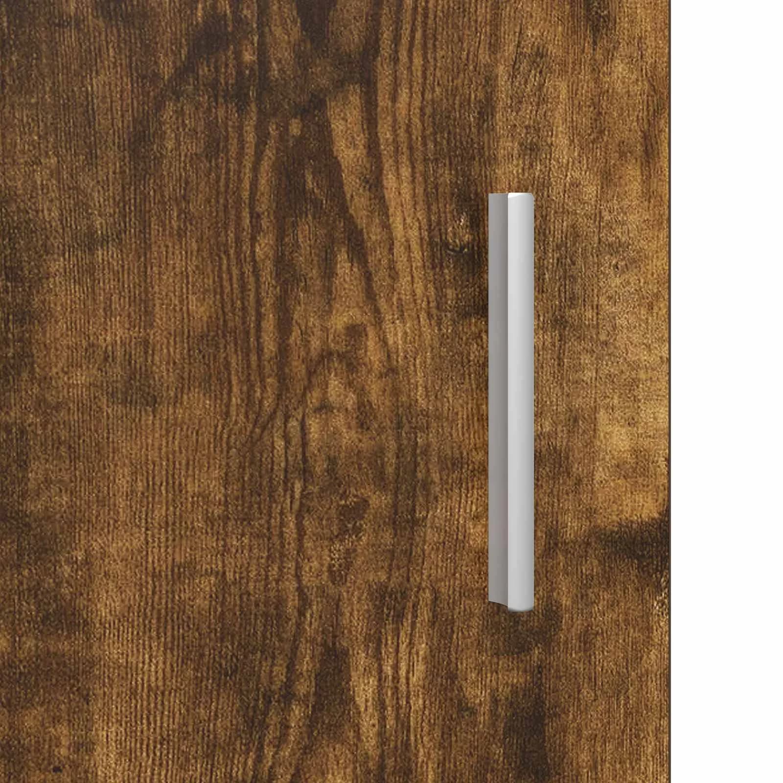 Posteljne mize 2 kos Dimljen hrast 40 x 30 x 60 cm - slika 5