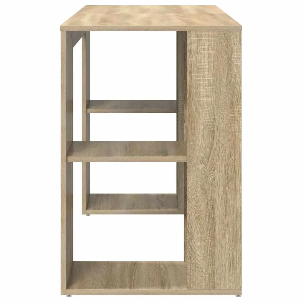 Miza Sonoma hrast Inženirski les 130 x 50.5 x 75 cm - slika 6