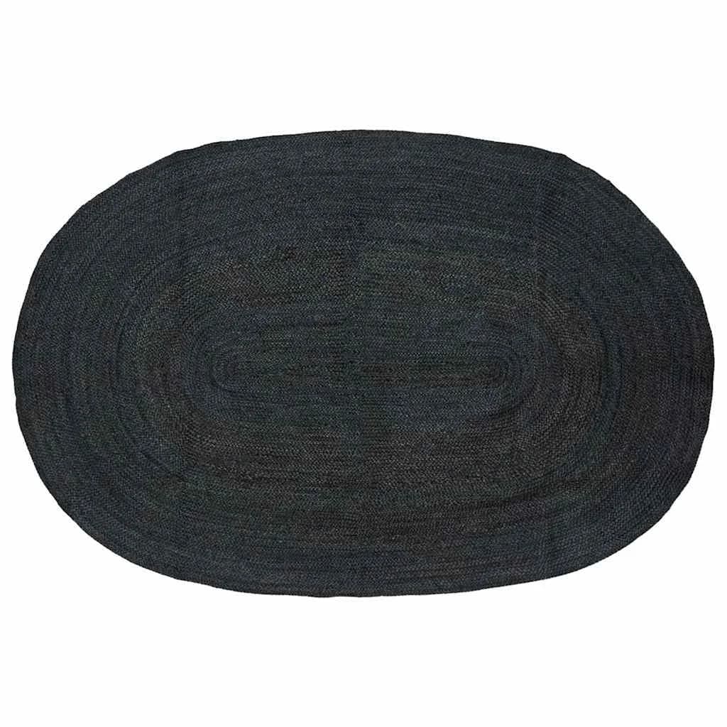 Preproge za površine Temno siva 152 x 245 cm Juta