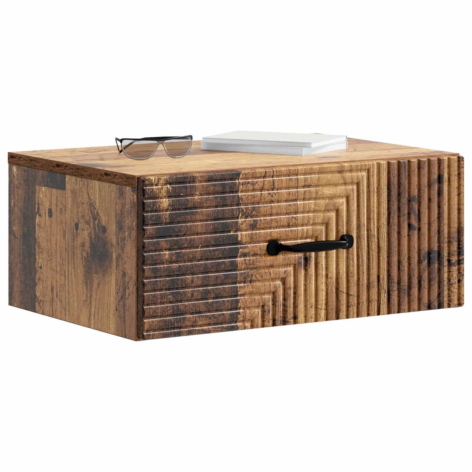 Stenski nočni omarici 2 kos Star les 49 x 34,5 x 20 cm - slika 3