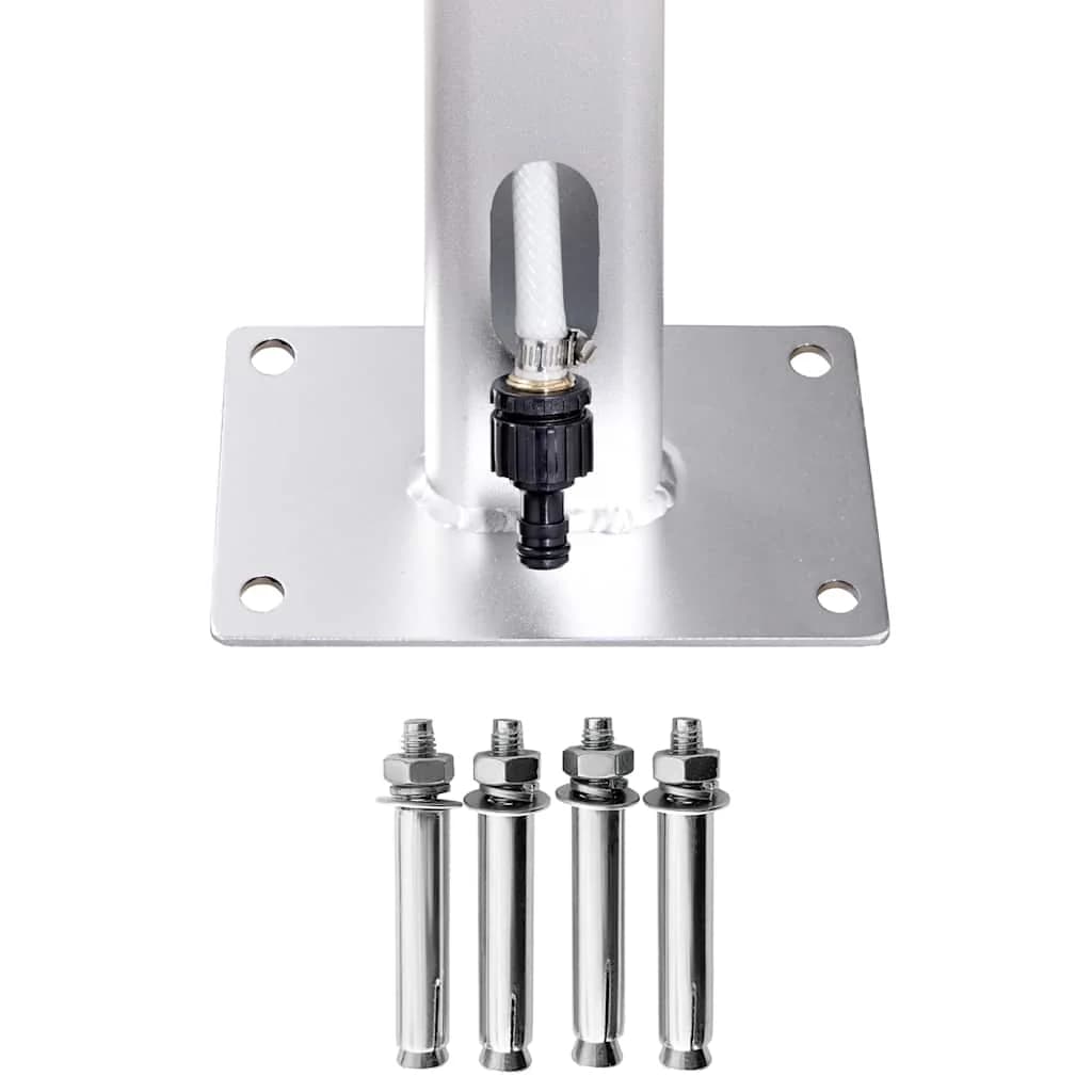 Vrtni tuš 215 cm aluminij - slika 9