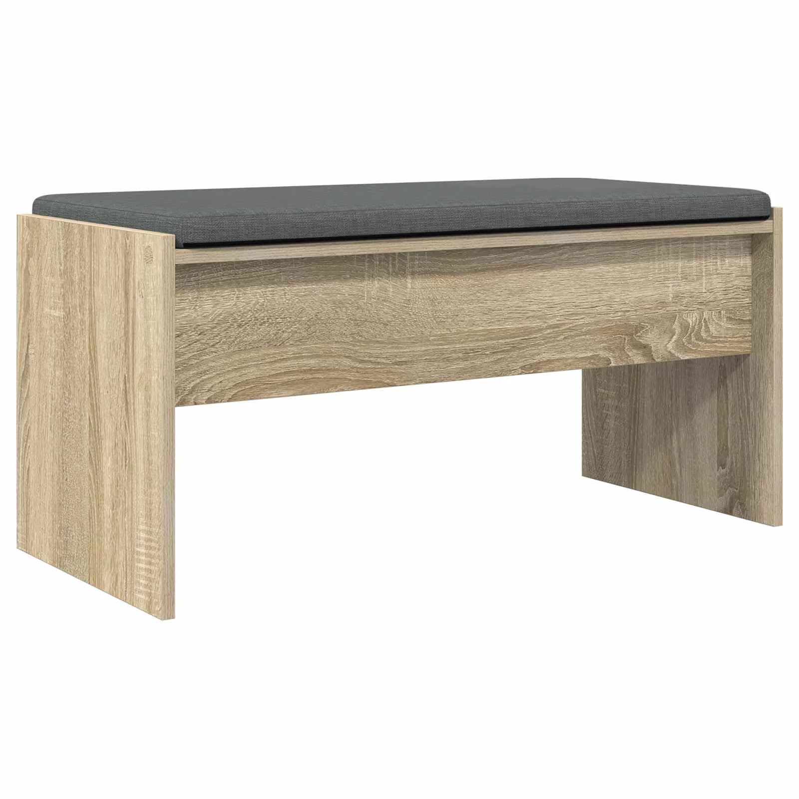 Haldna klop z blazino Sonoma hrast 83 x 38 x 40 cm - slika 7