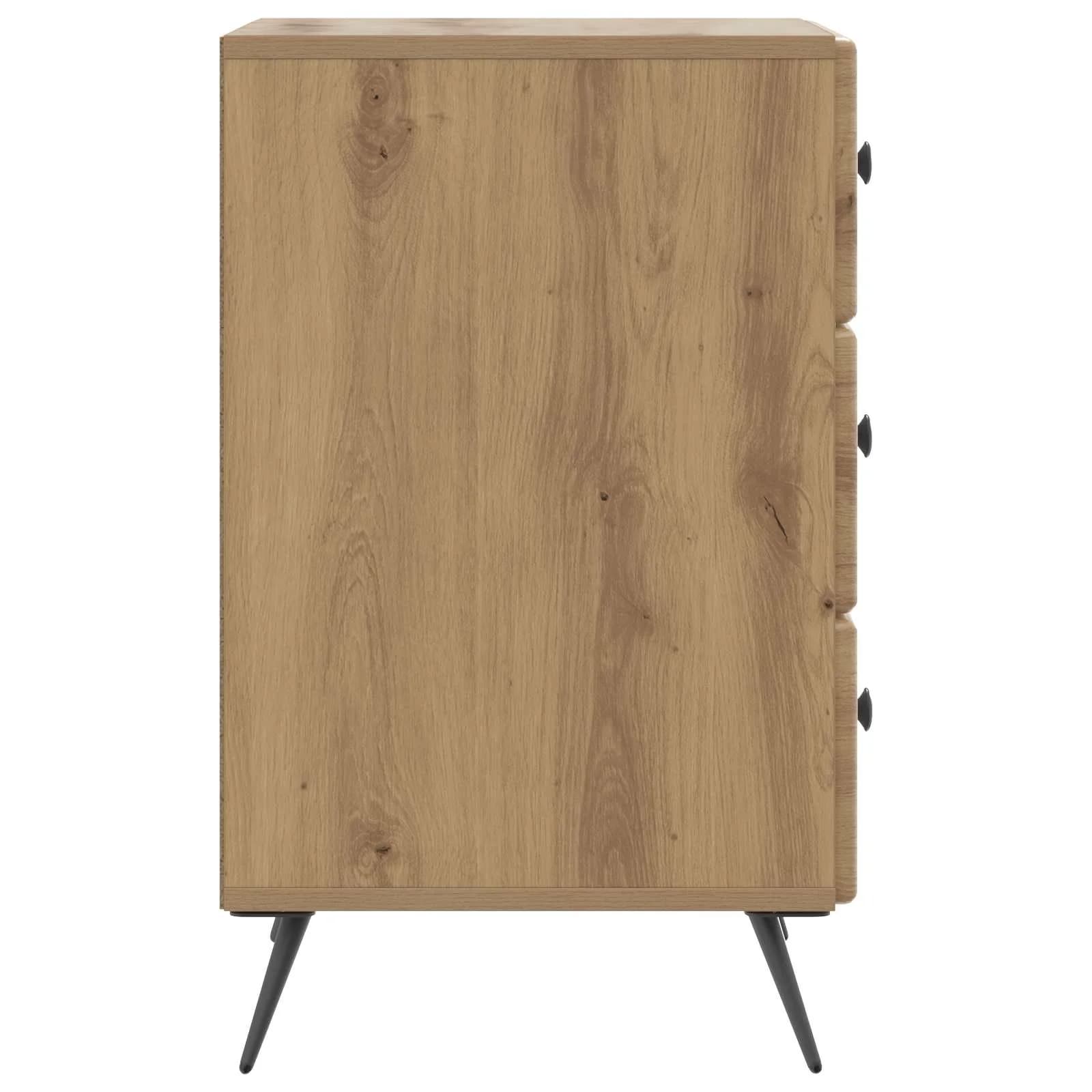 Nočna omarica Artisan hrast 43 x 41 x 66,5 cm Inženirski les - slika 6