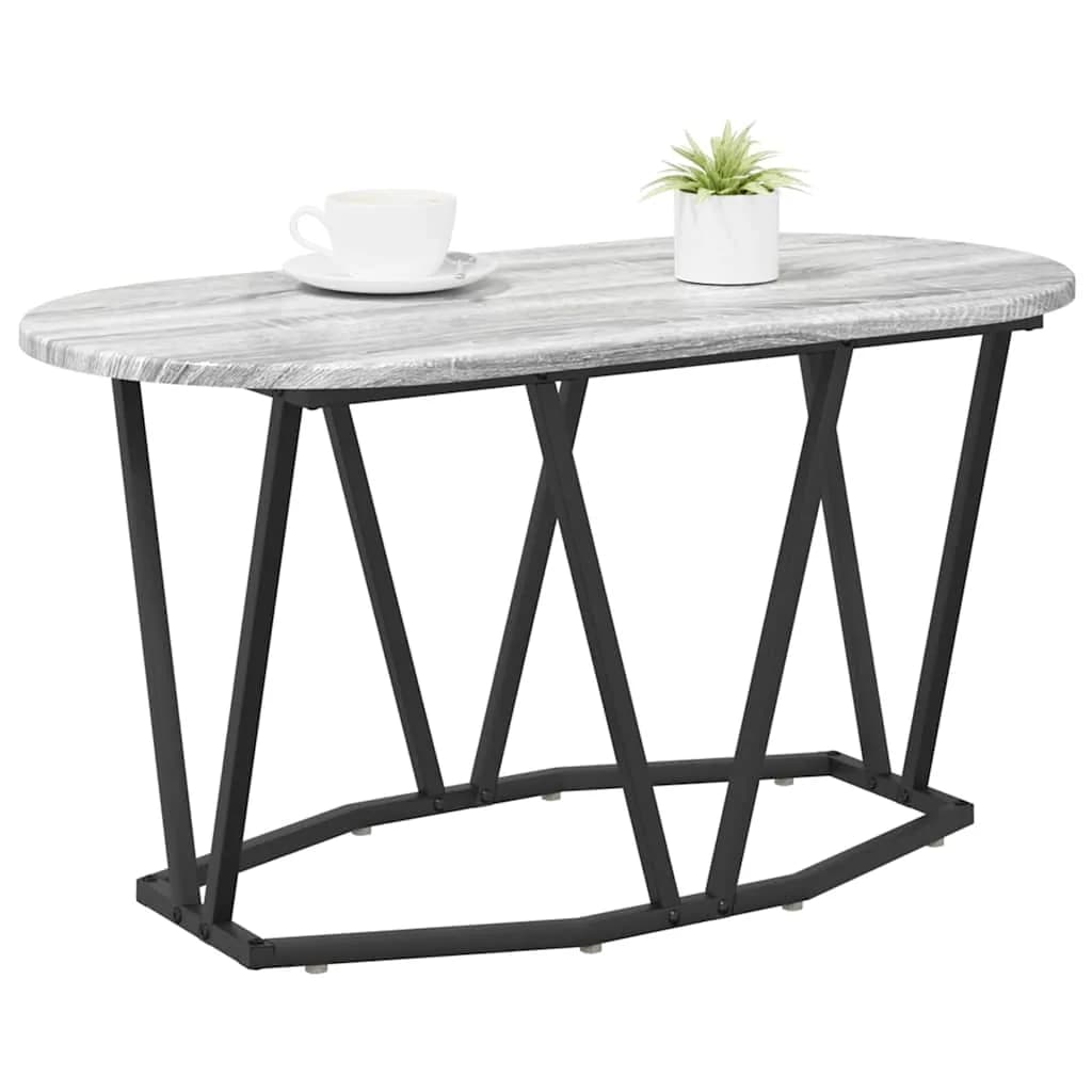 Klubska miza Siva 80 x 40 x 40.5 cm - slika 3