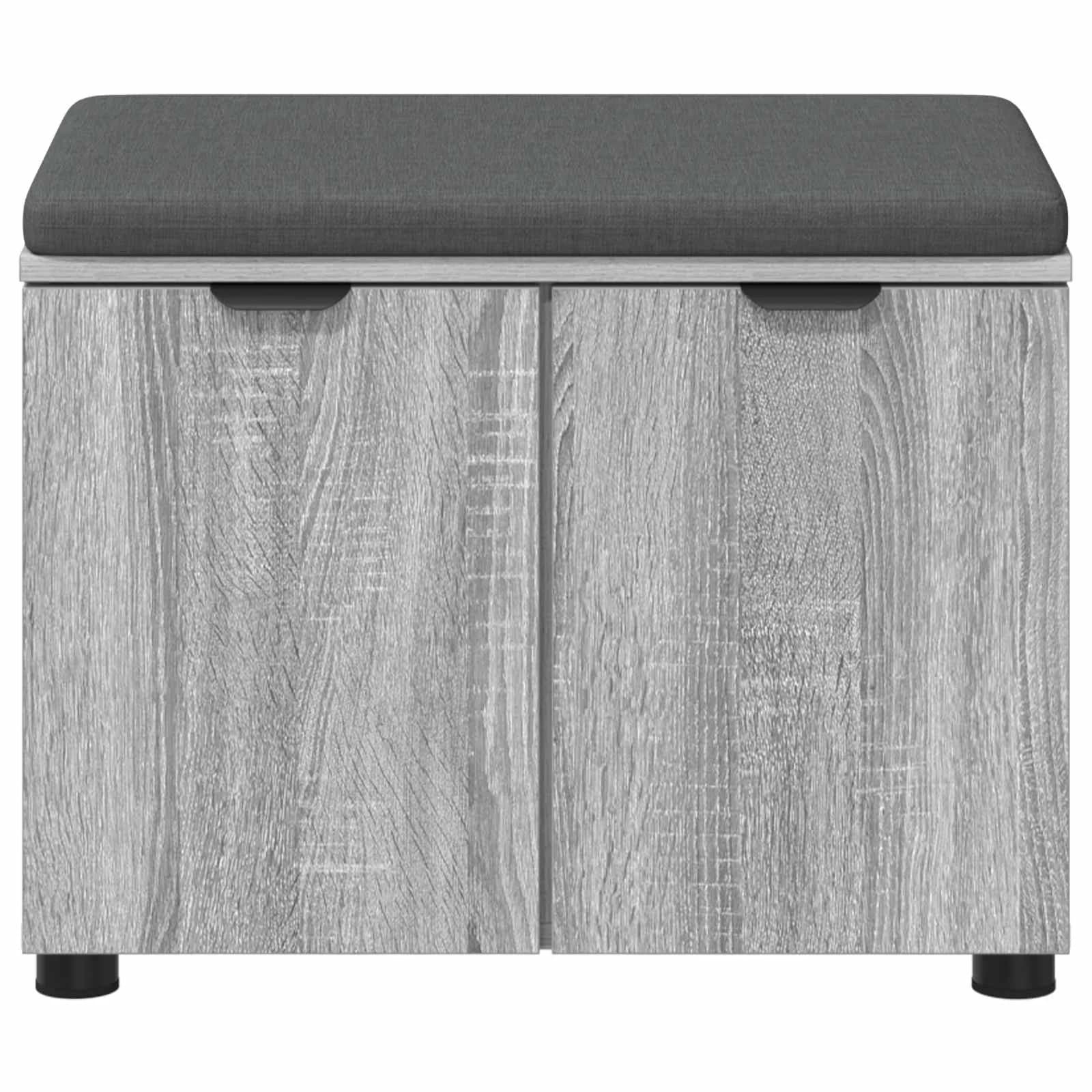 Haldna klop z blazino s polico Siva Sonoma 60 x 38 x 46 cm - slika 6