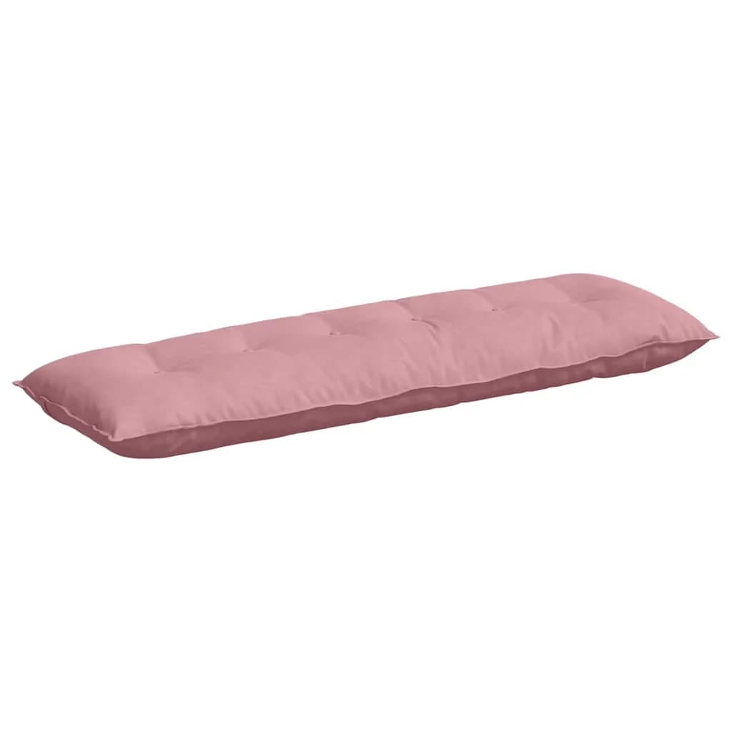 Poglavni vzglavnik Roza 160 x 50 cm Žametna tkanina - slika 2