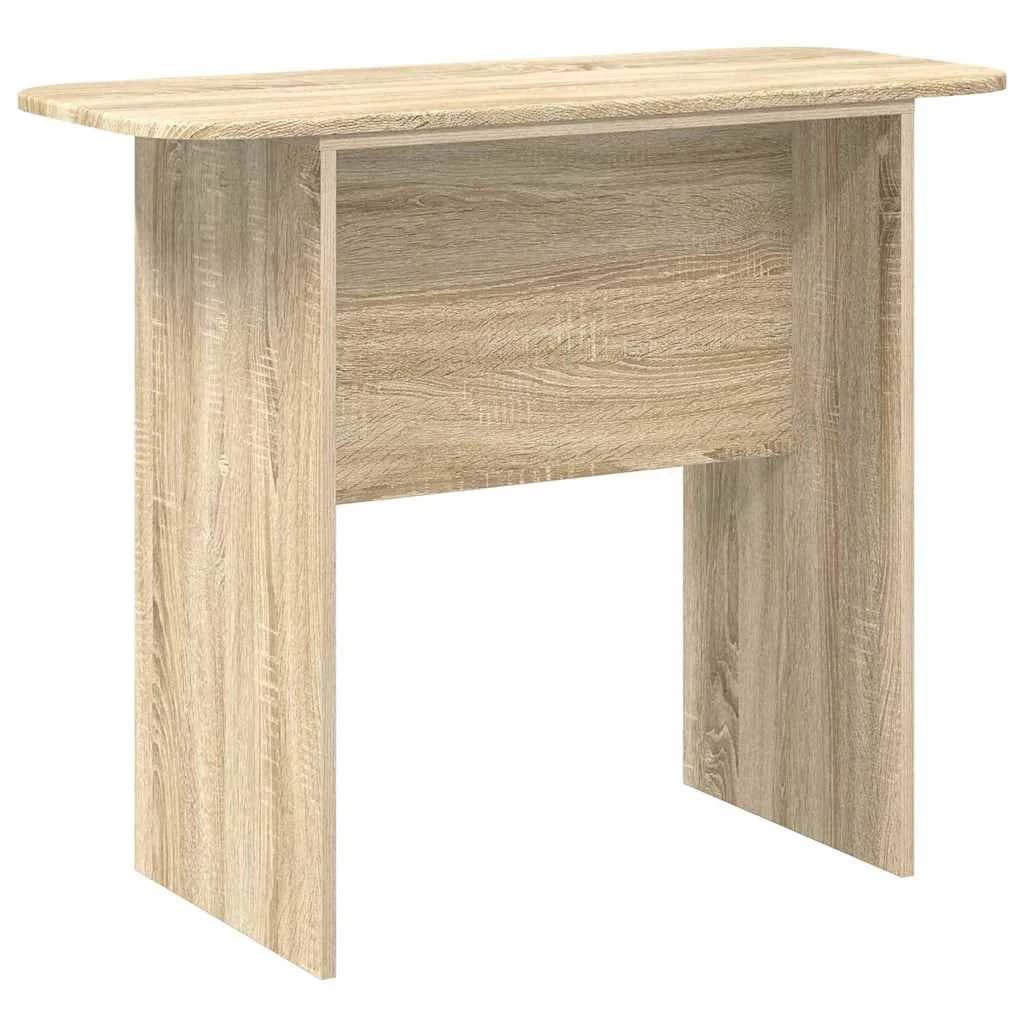 Konzolna miza Sonoma hrast 93 x 40 x 75 cm Inženirski les - slika 7