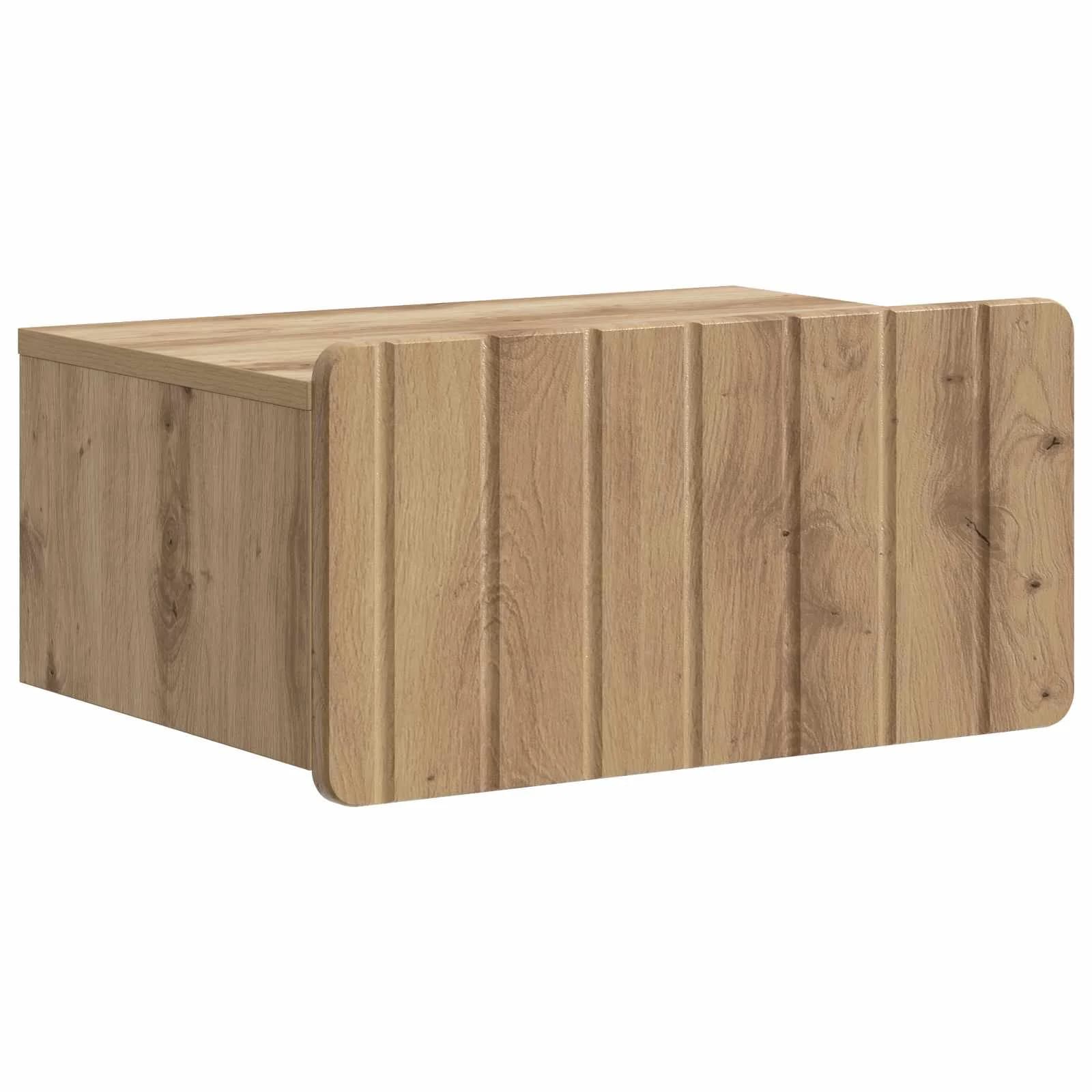 Stenski nočni omarici 2 kos Artisan hrast 49 x 34,5 x 24 cm - slika 5