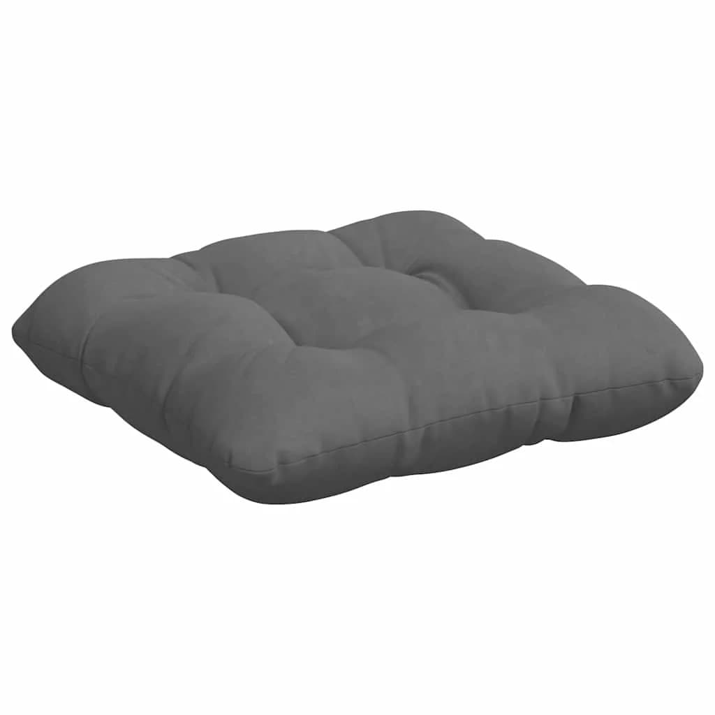 Sedežne blazine 4 kos Mikrofiber tkanina Temno siva 45 x 45 cm - slika 5