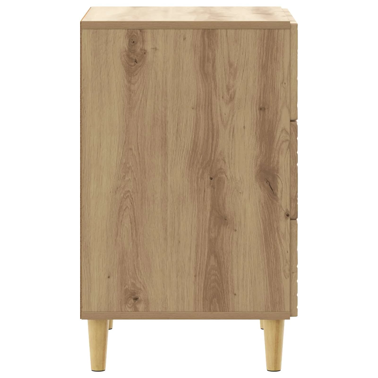 Nočna omarica Artisan hrast 43 x 39,5 x 66,5 cm Inženirski les - slika 5