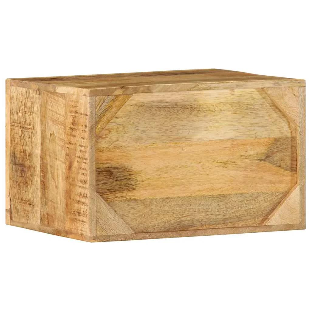 Nočna omarica Rjava 40 x 30 x 25 cm Masiven les manga - slika 6