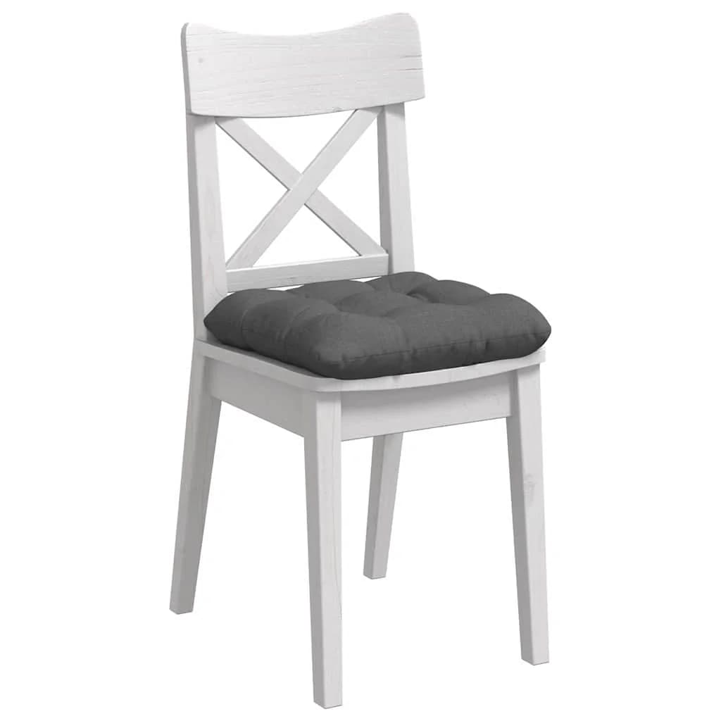 Sedežne blazine 4 kos Blago Temno siva 40 x 40 x 12 cm - slika 3