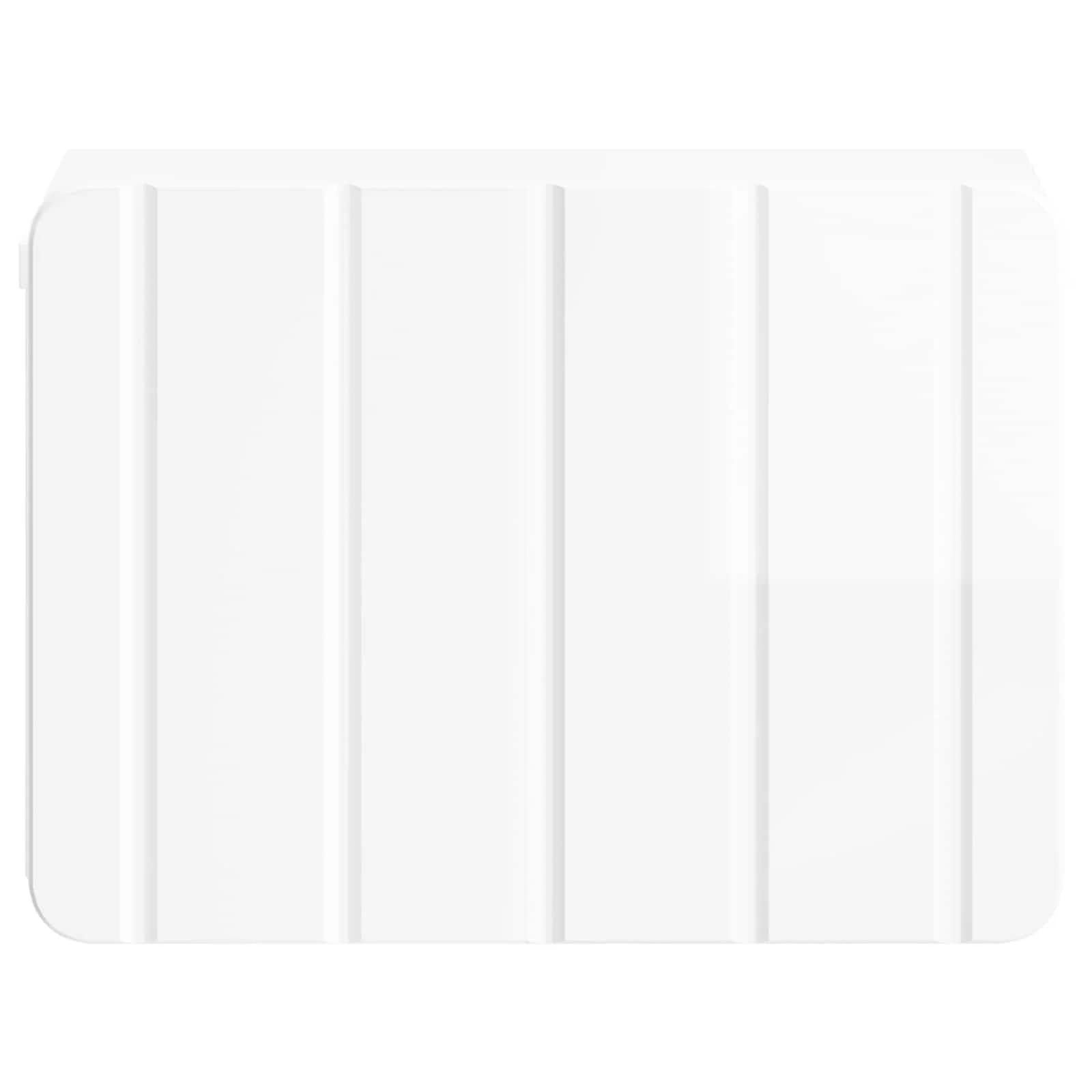 Stenski nočni omarici 2 kos Bela visok sijaj 33 x 34,5 x 24 cm - slika 7