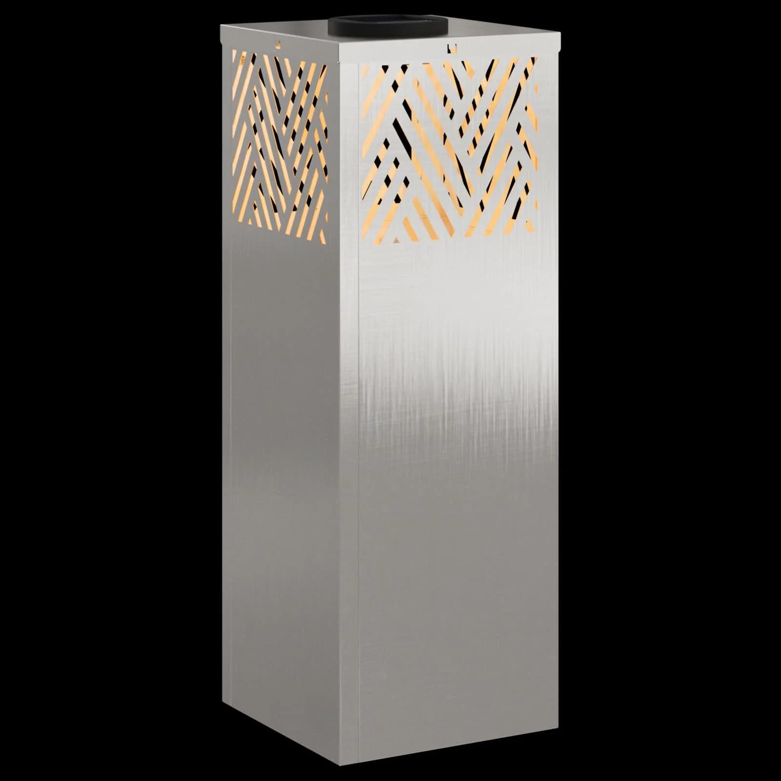 Solarno LED svetilo za pot 2 kos Toplo bela 18 x 18 x 50 cm - slika 12