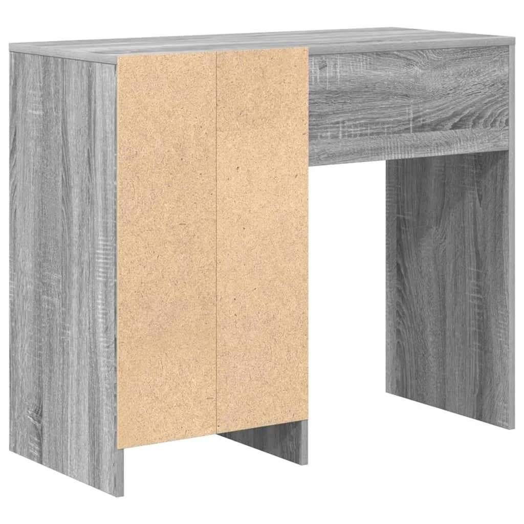 Miza Siva Sonoma Inženirski les 90 x 37.5 x 75 cm - slika 8