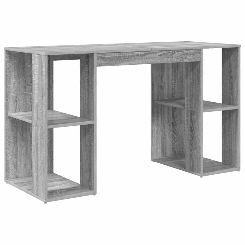 Miza Siva Sonoma Inženirski les 130 x 50.5 x 75 cm - slika 2