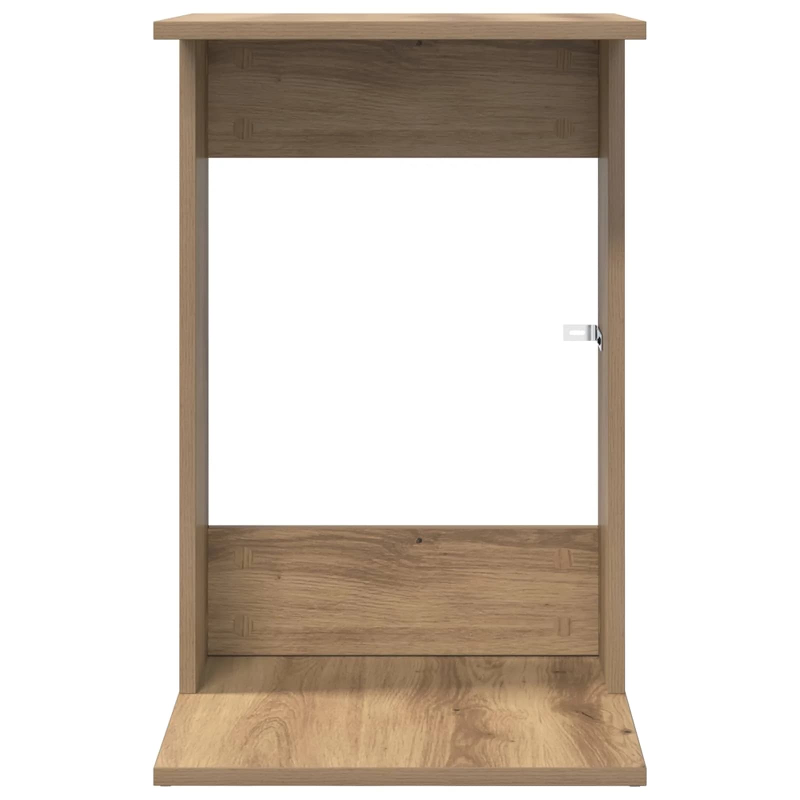Stranska miza Umetni hrast 40 x 38 x 62,5 cm Inženirski les - slika 5
