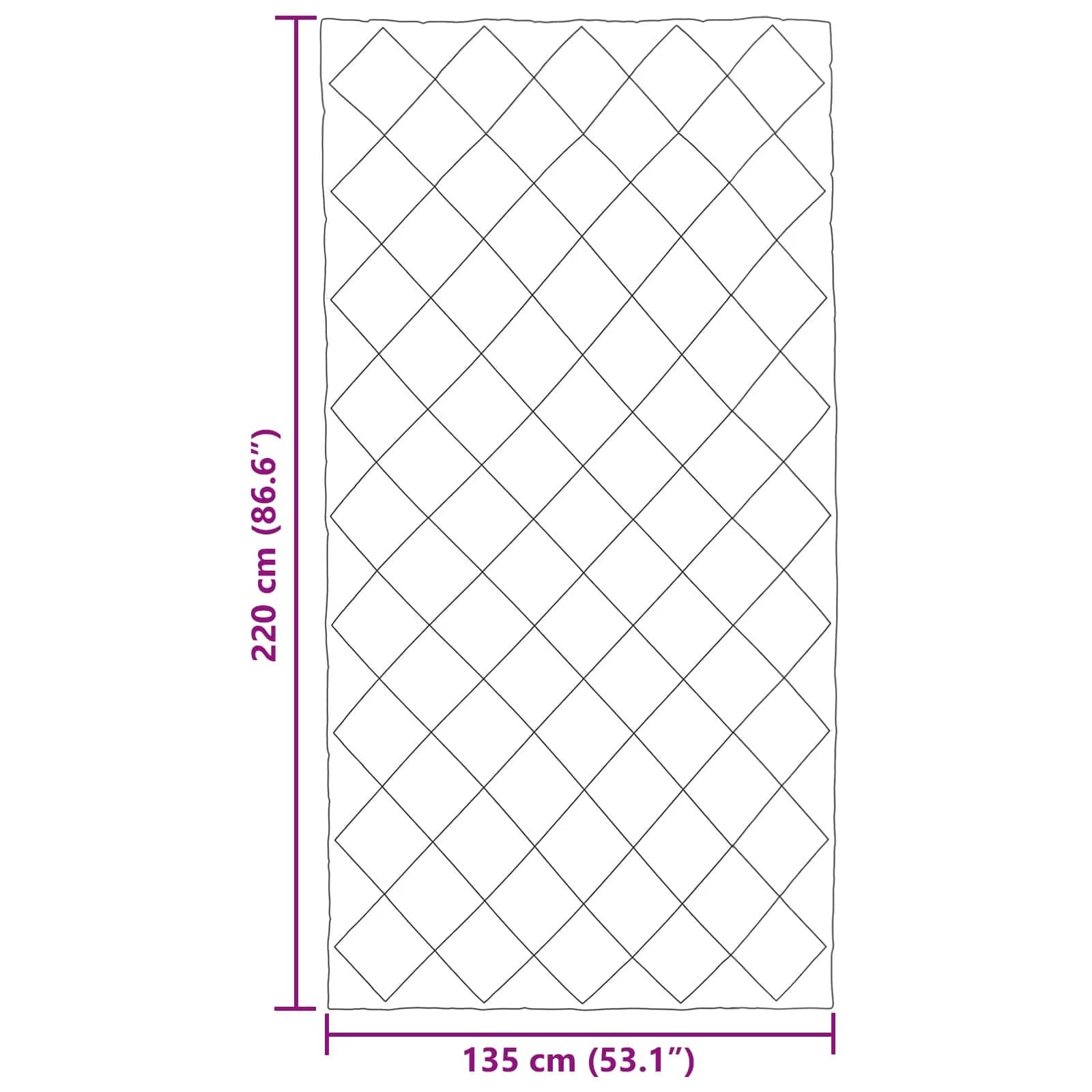 Zimska posteljnina 135 x 220 cm 450 gsm Zelena in antracita - slika 11