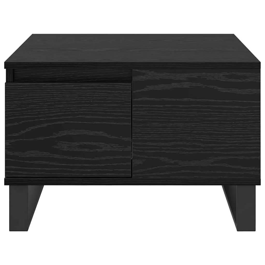 Klubska miza Črna Orehovina 55 x 55 x 36,5 cm Inženirski les - slika 6