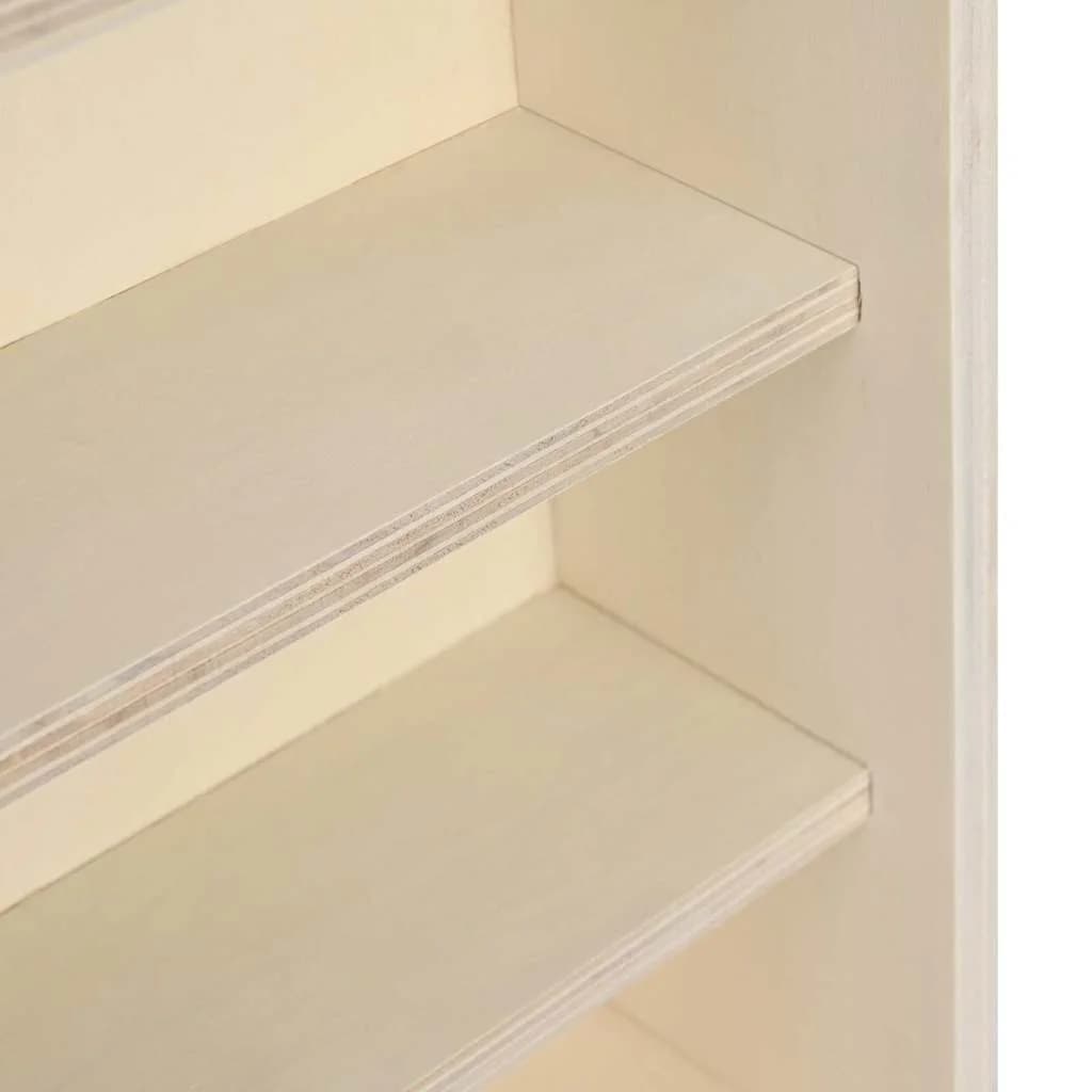 Stenska vitrina Montaža za steno Bež 40 x 8,5 x 37 cm - slika 8