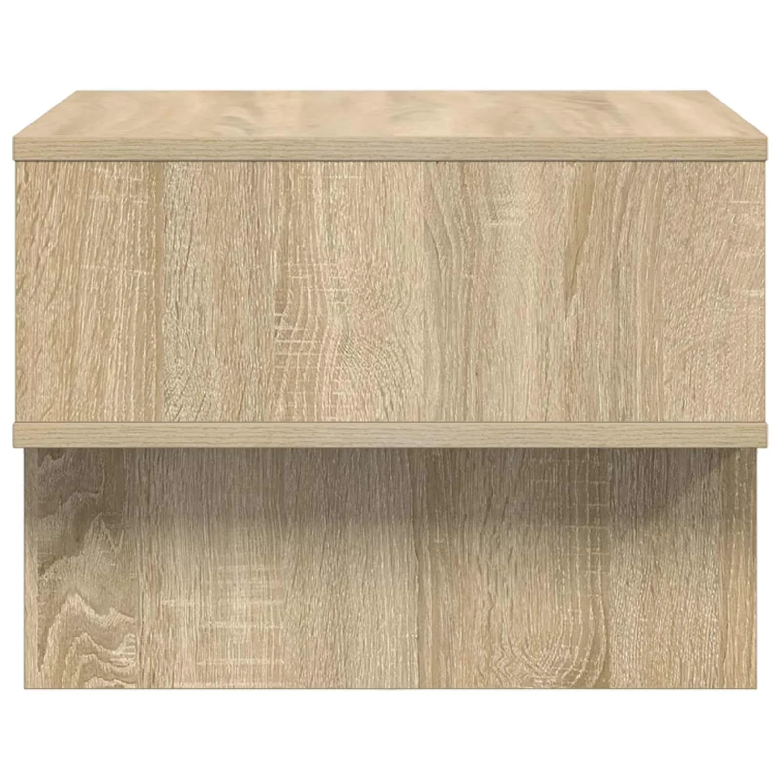 Klubska miza Sonoma hrast 48 x 46 x 35 cm Inženirski les - slika 6