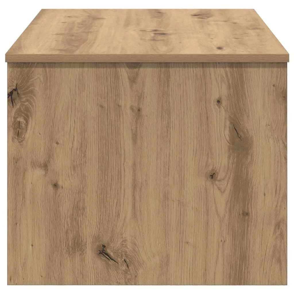 Klubska miza Umetni hrast 80 x 50,5 x 41,5 cm Inženirski les - slika 7