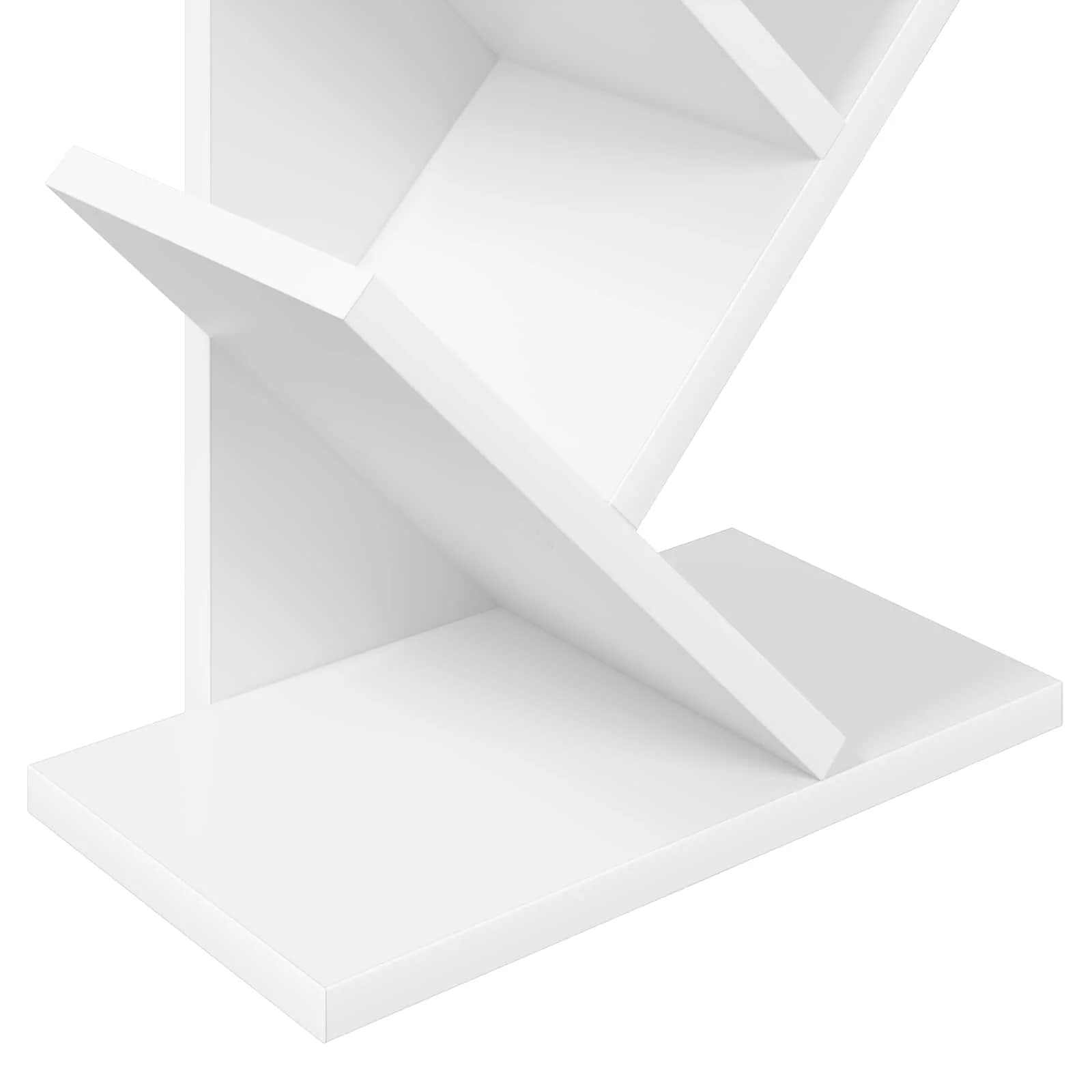 Polica za knjige v obliki drevesa 6-nivojska 30 x 18 x 100 cm - slika 7