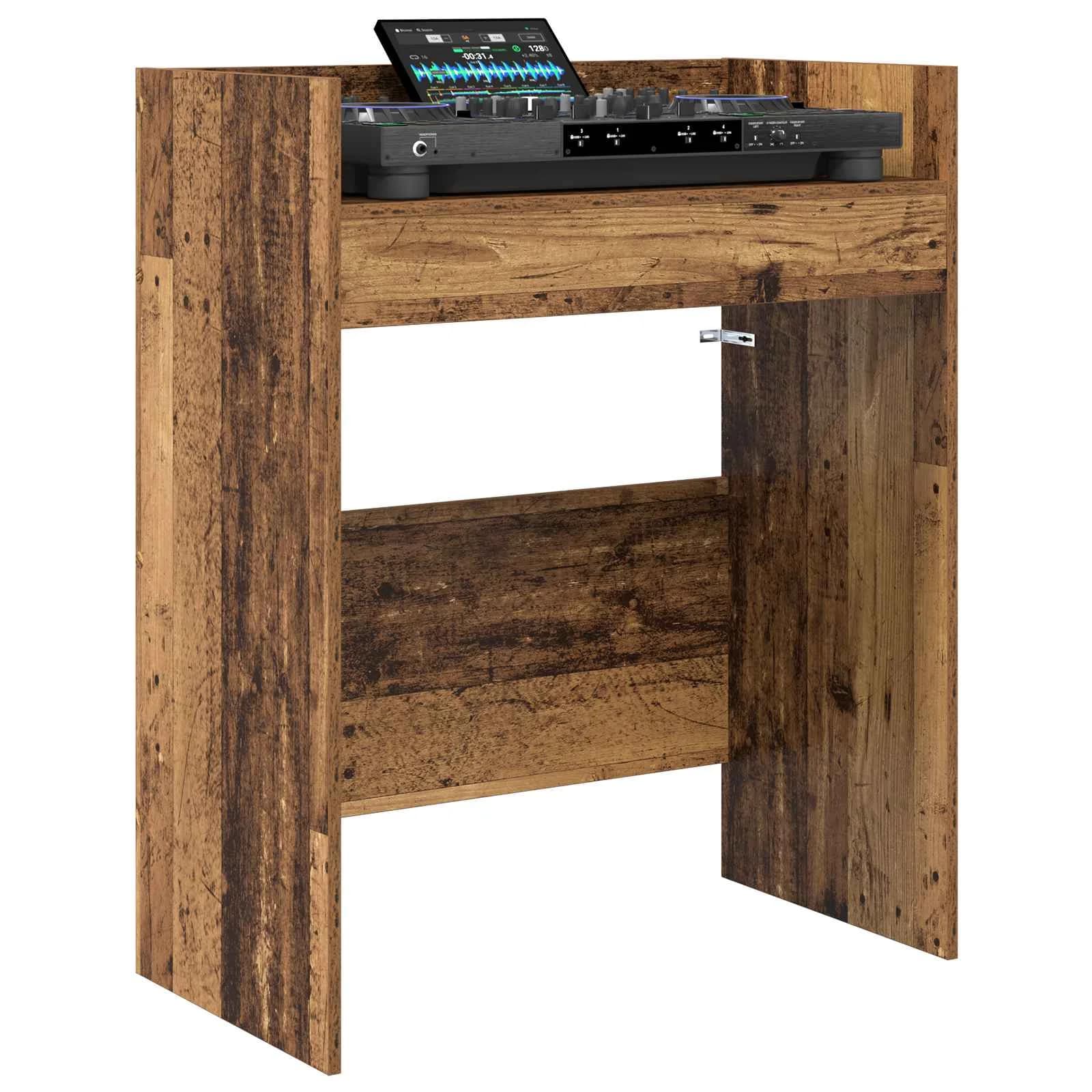 DJ miza Star les 82 x 45 x 102 cm Inženirski les - slika 3