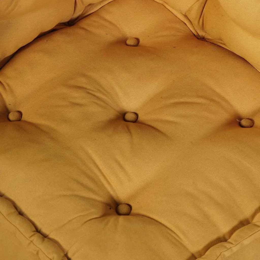 Modularna sedežna enota 2 kos Blago Rumena 140 x 70 x 56 cm - slika 10