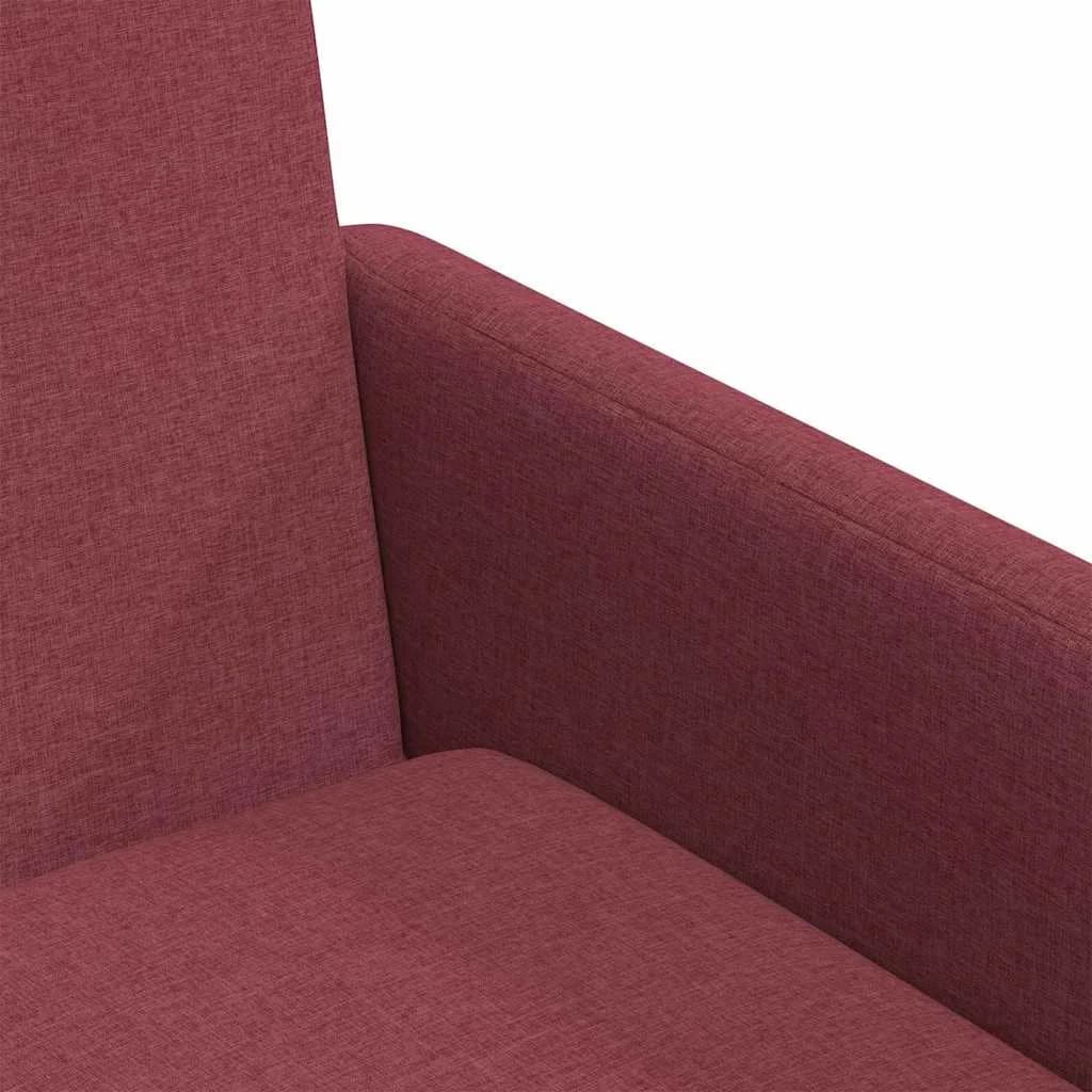 Jedilni stoli 2 kos blago vinsko rdeča 57 x 67 x 95 cm - slika 7